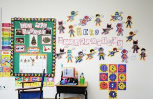 wall super hero art paper holidays